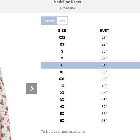 Jessakae Madeline in rosy lace print XL - Picture 4 of 4